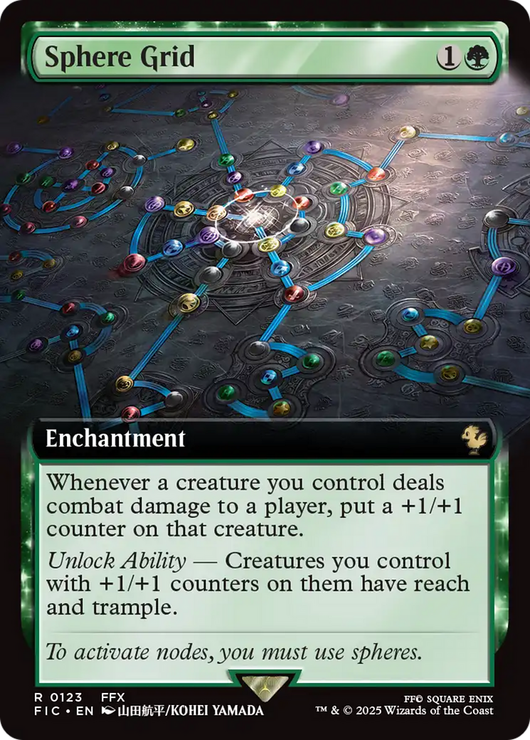 Sphere Grid (Extended Art) [FINAL FANTASY Commander] | Cracking-Singles