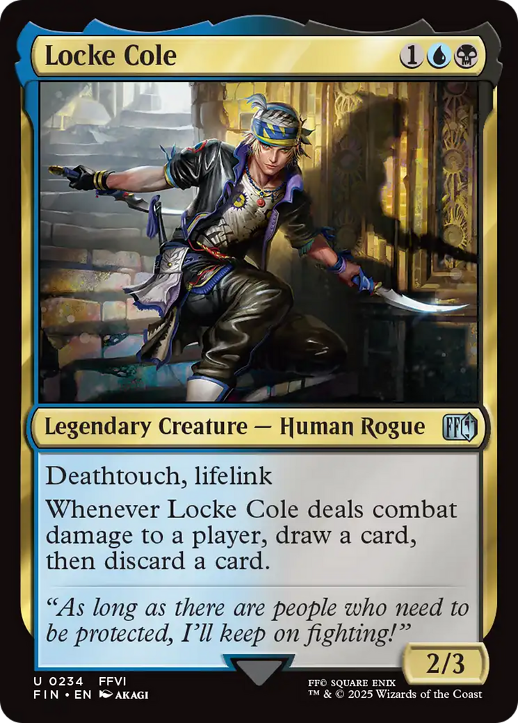 Locke Cole [FINAL FANTASY] | Cracking-Singles