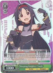 "Sleeping Knights" Yuuki (SAO/SE26-E13 C) (Parallel Foil) [Sword Art Online II Vol.2] | Cracking-Singles
