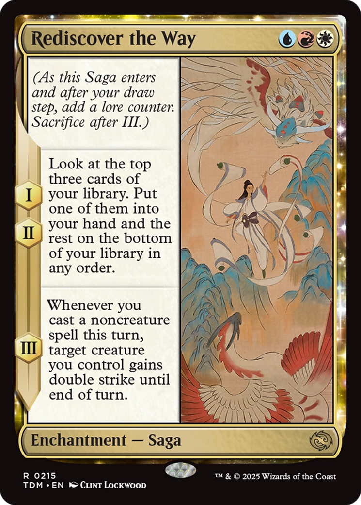 Rediscover the Way [Tarkir: Dragonstorm] | Cracking-Singles