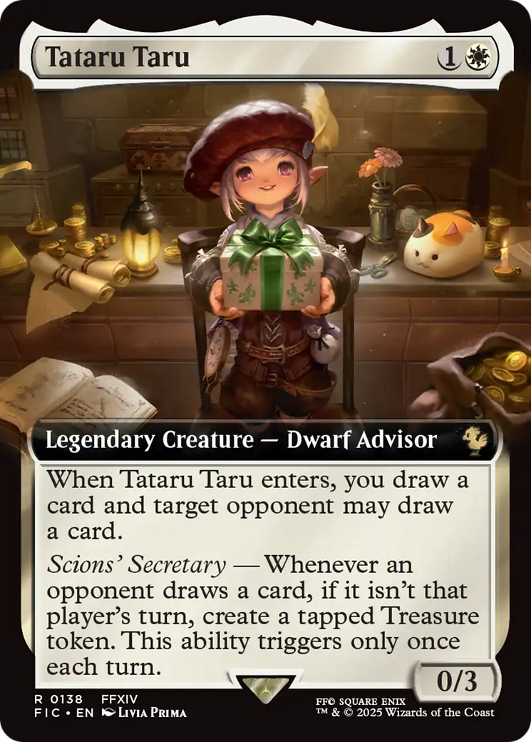Tataru Taru (Extended Art) [FINAL FANTASY Commander] | Cracking-Singles