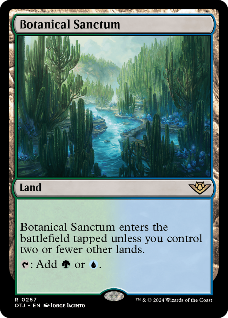 Botanical Sanctum [Outlaws of Thunder Junction] | Cracking-Singles