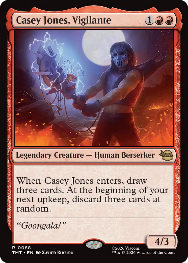 Casey Jones, Vigilante [Teenage Mutant Ninja Turtles] | Cracking-Singles