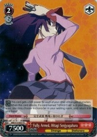 Fully Armed, Hitagi Senjyogahara (BM/S15-E057 R) [BAKEMONOGATARI] | Cracking-Singles