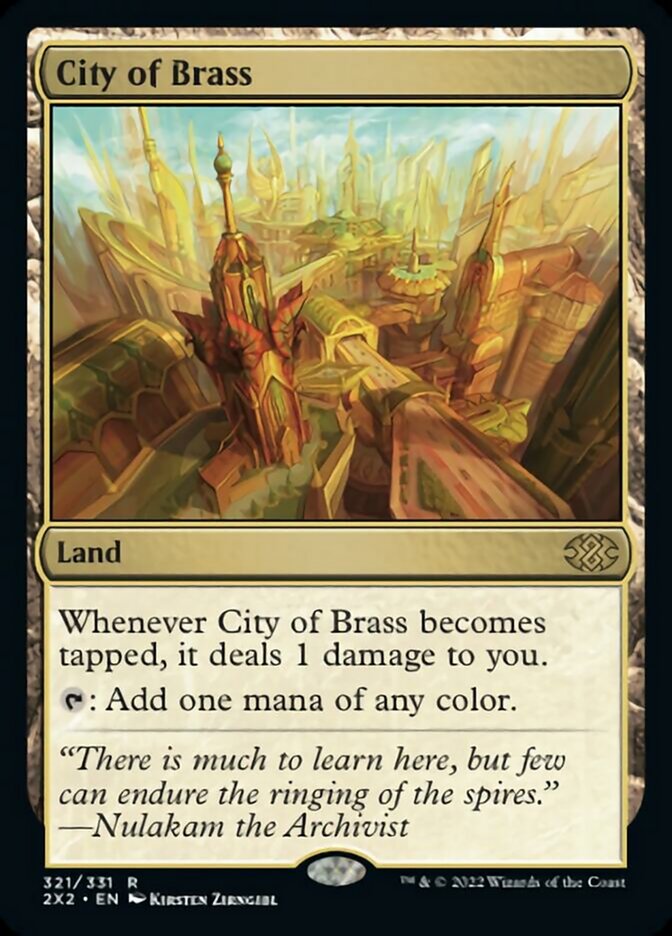 City of Brass [Double Masters 2022] | Cracking-Singles