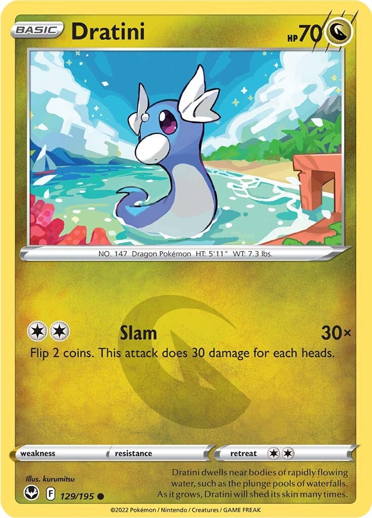 Dratini (129/195) [Sword & Shield: Silver Tempest] | Cracking-Singles