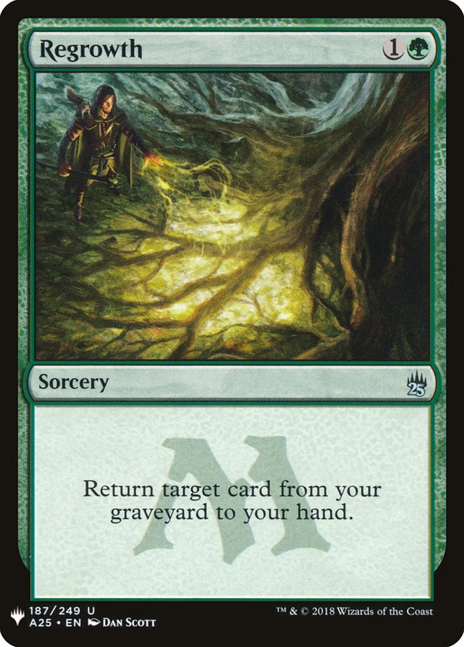 Regrowth [Mystery Booster] | Cracking-Singles
