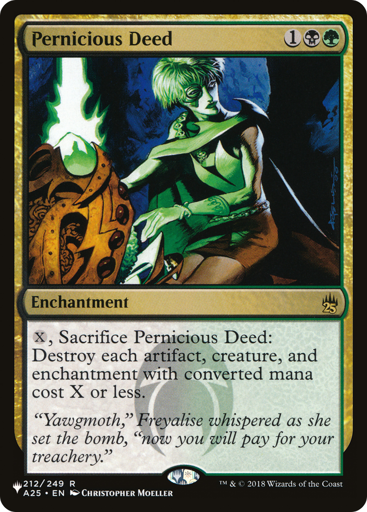 Pernicious Deed [The List] | Cracking-Singles
