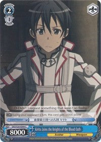 Kirito Joins the Knights of the Blood Oath (SAO/S20-E094 C) [Sword Art Online] | Cracking-Singles