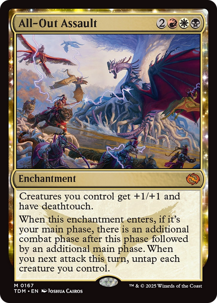All-Out Assault [Tarkir: Dragonstorm] | Cracking-Singles