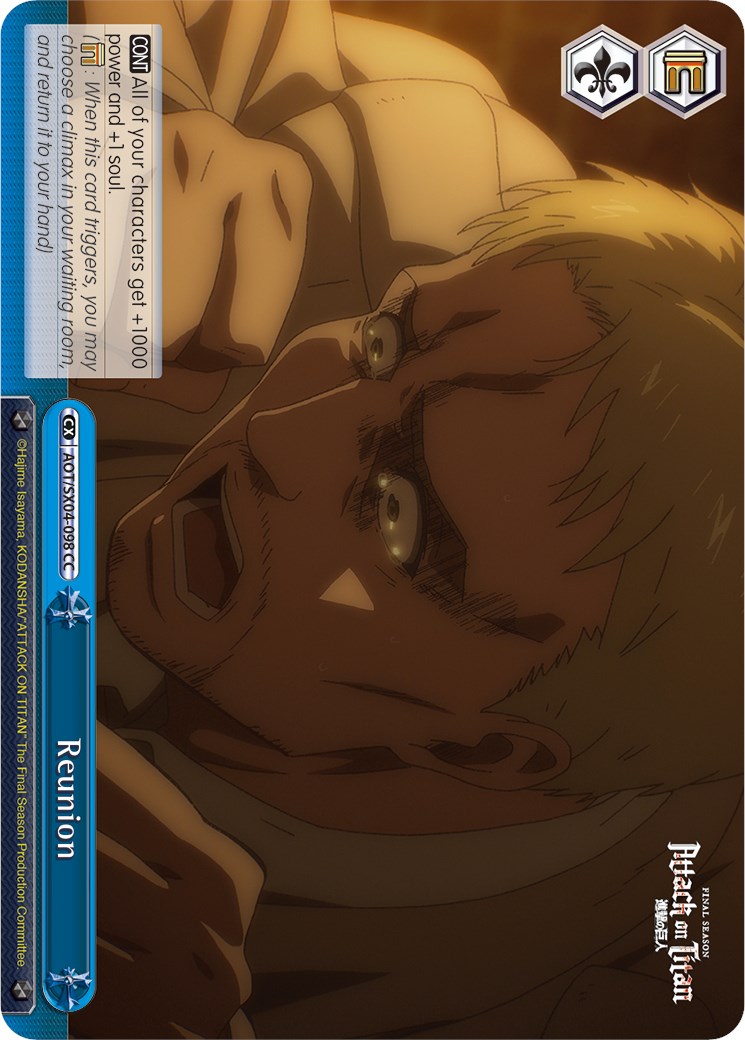 Reunion [Attack On Titan: Final Season] | Cracking-Singles