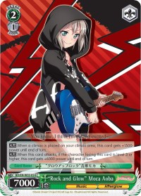 "Rock and Glow" Moca Aoba (BD/EN-W03-054 C) [BanG Dream! Girls Band Party! MULTI LIVE] | Cracking-Singles