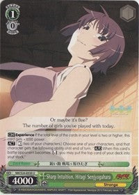Sharp Intuition, Hitagi Senjyogahara (NM/S24-E030) [NISEMONOGATARI] | Cracking-Singles