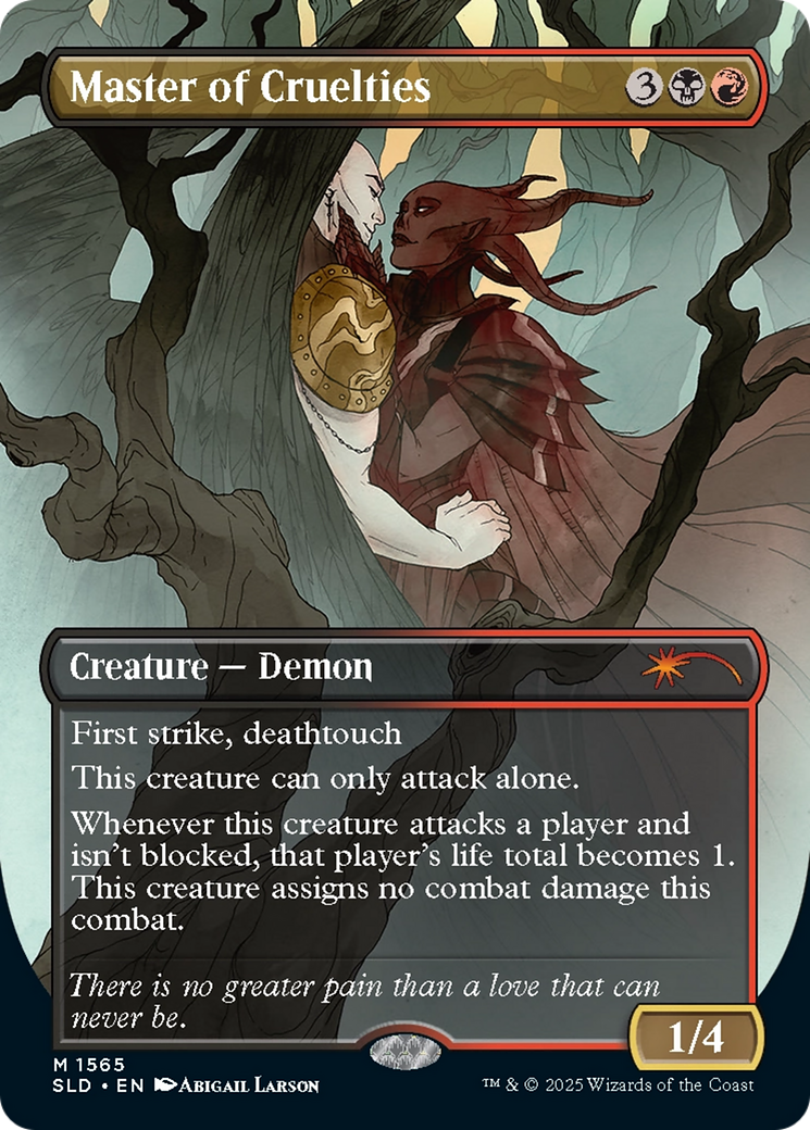 Master of Cruelties (Rainbow Foil) [Secret Lair Drop Series] | Cracking-Singles