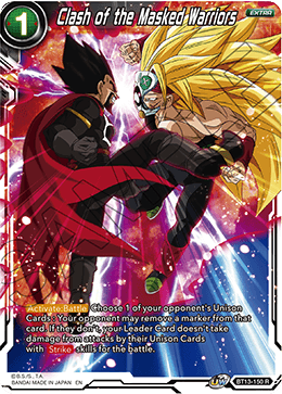 Clash of the Masked Warriors (Rare) (BT13-150) [Supreme Rivalry] | Cracking-Singles