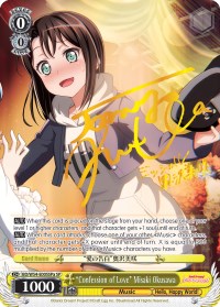 "Confession of Love" Misaki Okusawa (BD/W54-E005SPa SP) [BanG Dream! Girls Band Party!] | Cracking-Singles