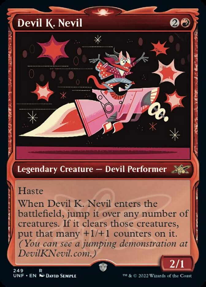 Devil K. Nevil (Showcase) [Unfinity] | Cracking-Singles