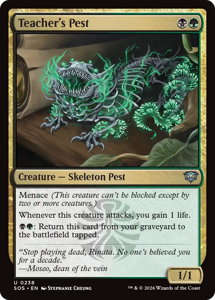 Teacher's Pest [Secrets of Strixhaven] | Cracking-Singles