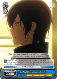 Real World Circumstances, Goushi (GGO/S59-E086 C) [Gun Gale Online] | Cracking-Singles