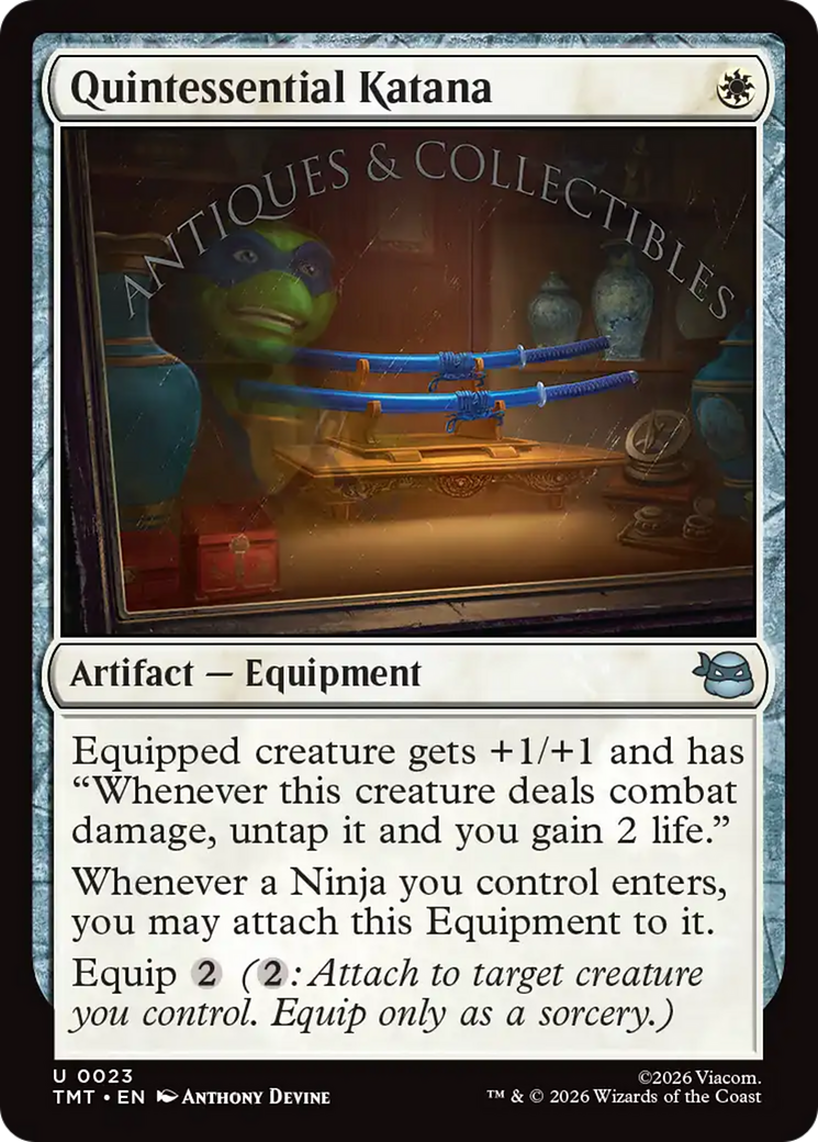Quintessential Katana [Teenage Mutant Ninja Turtles] | Cracking-Singles