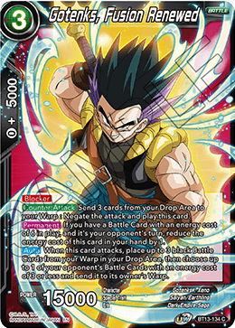 Gotenks, Fusion Renewed (Common) (BT13-134) [Supreme Rivalry] | Cracking-Singles