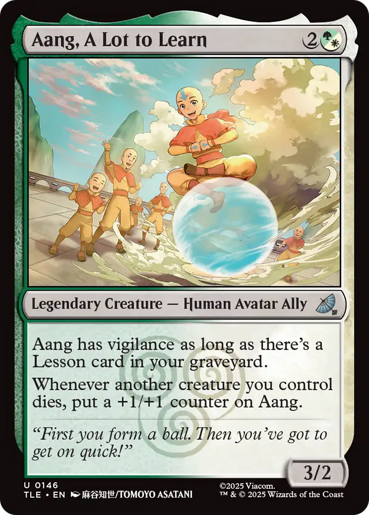 Aang, A Lot to Learn [Avatar: The Last Airbender: Eternal-Legal] | Cracking-Singles