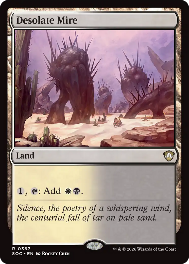 Desolate Mire [Secrets of Strixhaven Commander] | Cracking-Singles