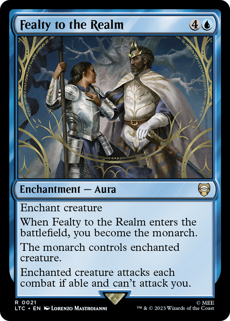 Fealty to the Realm [The Lord of the Rings: Tales of Middle-Earth Commander] | Cracking-Singles