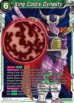 King Cold's Dynasty (Common) (BT13-084) [Supreme Rivalry] | Cracking-Singles