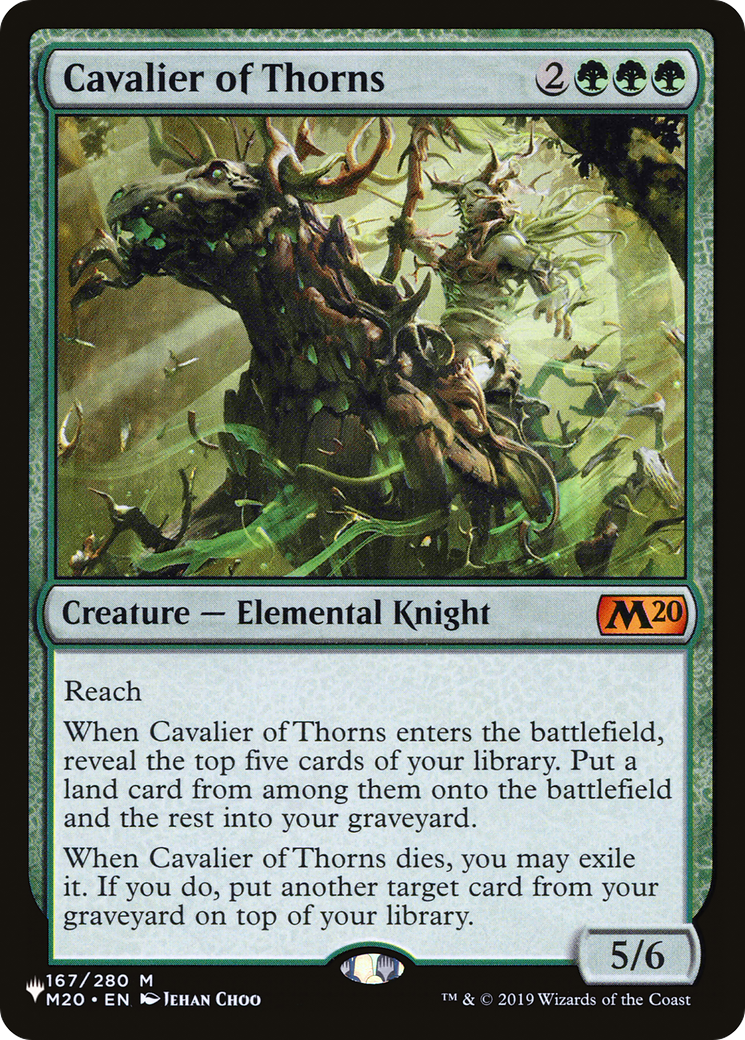 Cavalier of Thorns [The List] | Cracking-Singles