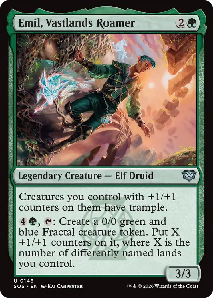 Emil, Vastlands Roamer [Secrets of Strixhaven] | Cracking-Singles