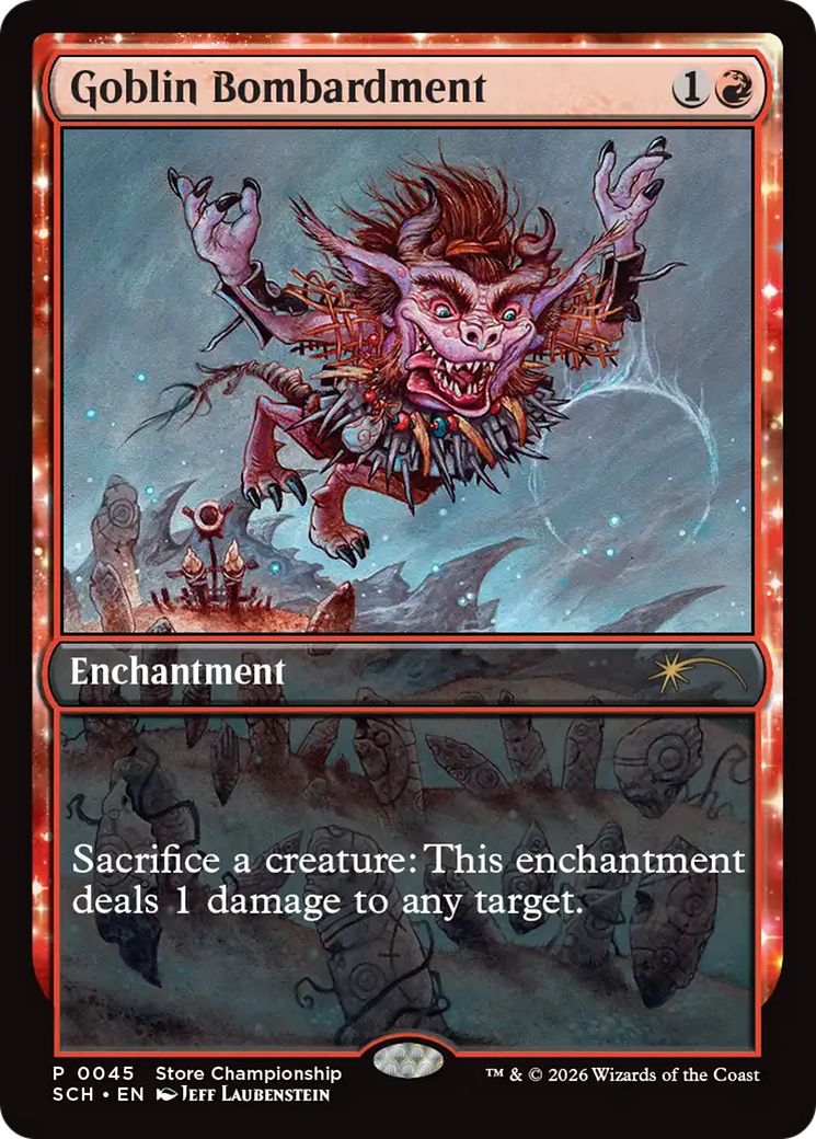 Goblin Bombardment [Store Championships 2026] | Cracking-Singles