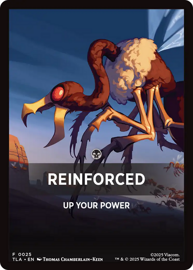 Reinforced Theme Card [Avatar: The Last Airbender Tokens] | Cracking-Singles