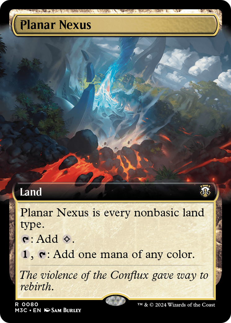 Planar Nexus (Extended Art) [Modern Horizons 3 Commander] | Cracking-Singles
