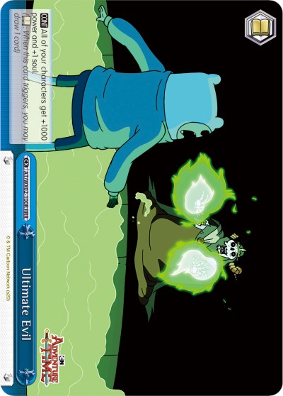 Ultimate Evil (AT/WX02-100R RRR) [Adventure Time] | Cracking-Singles
