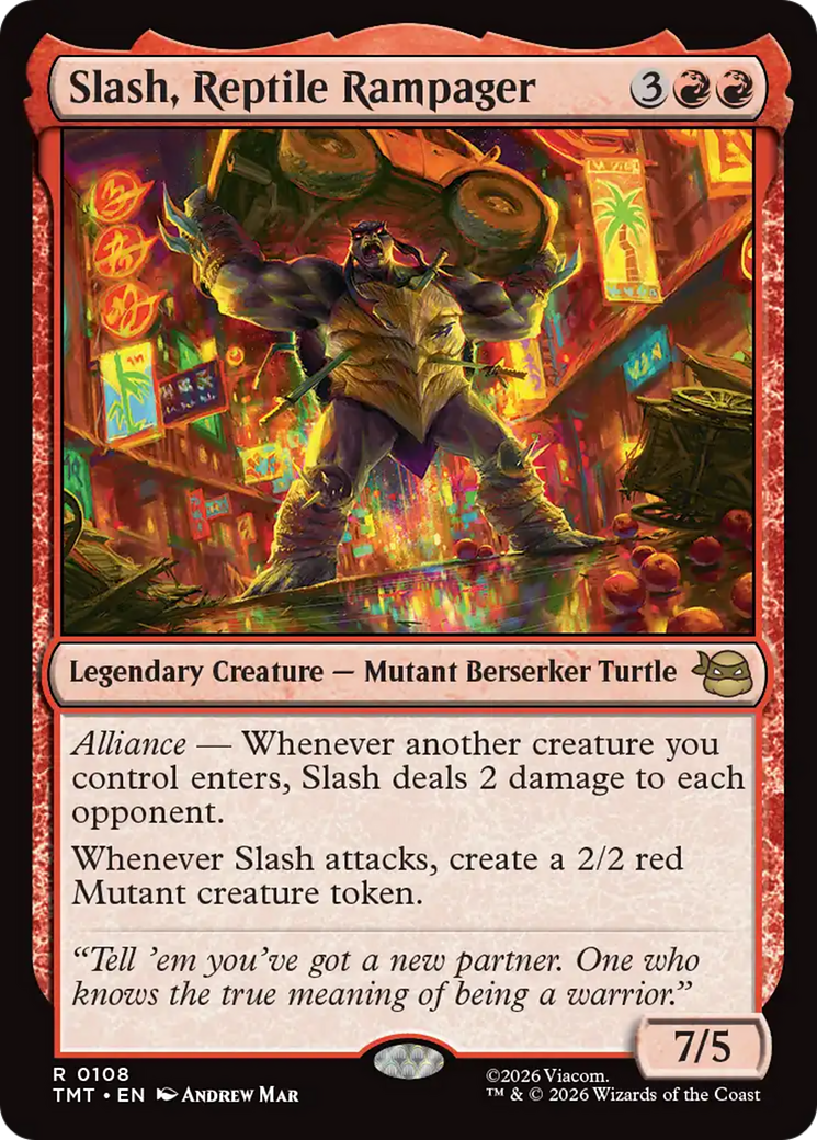 Slash, Reptile Rampager [Teenage Mutant Ninja Turtles] | Cracking-Singles