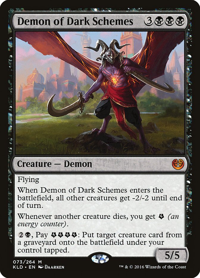 Demon of Dark Schemes [Kaladesh] | Cracking-Singles