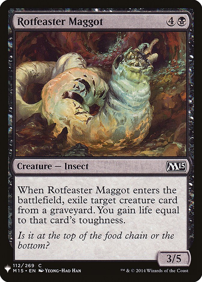 Rotfeaster Maggot [Mystery Booster] | Cracking-Singles