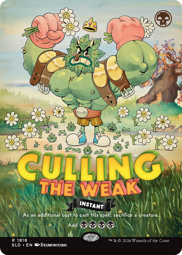 Culling the Weak (Rainbow Foil) [Secret Lair Drop Series] | Cracking-Singles