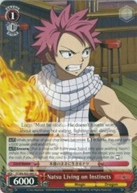 Natsu Living on Instincts (FT/EN-S02-060 U) [Fairy Tail ver.E] | Cracking-Singles