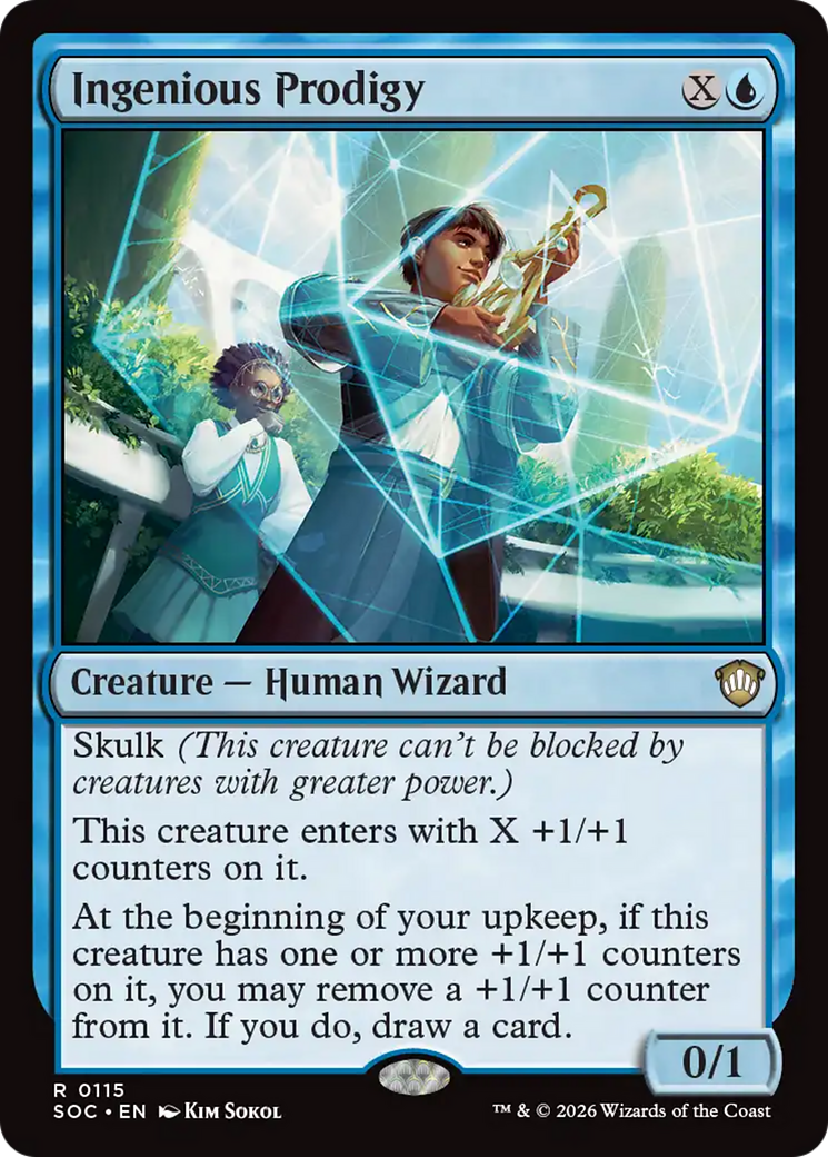 Ingenious Prodigy [Secrets of Strixhaven Commander] | Cracking-Singles