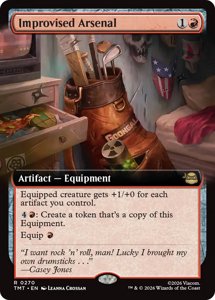 Improvised Arsenal (Extended Art) [Teenage Mutant Ninja Turtles] | Cracking-Singles