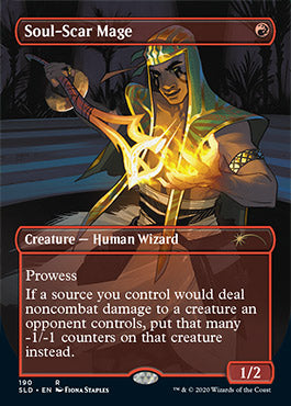 Soul-Scar Mage (Borderless) [Secret Lair Drop Series] | Cracking-Singles