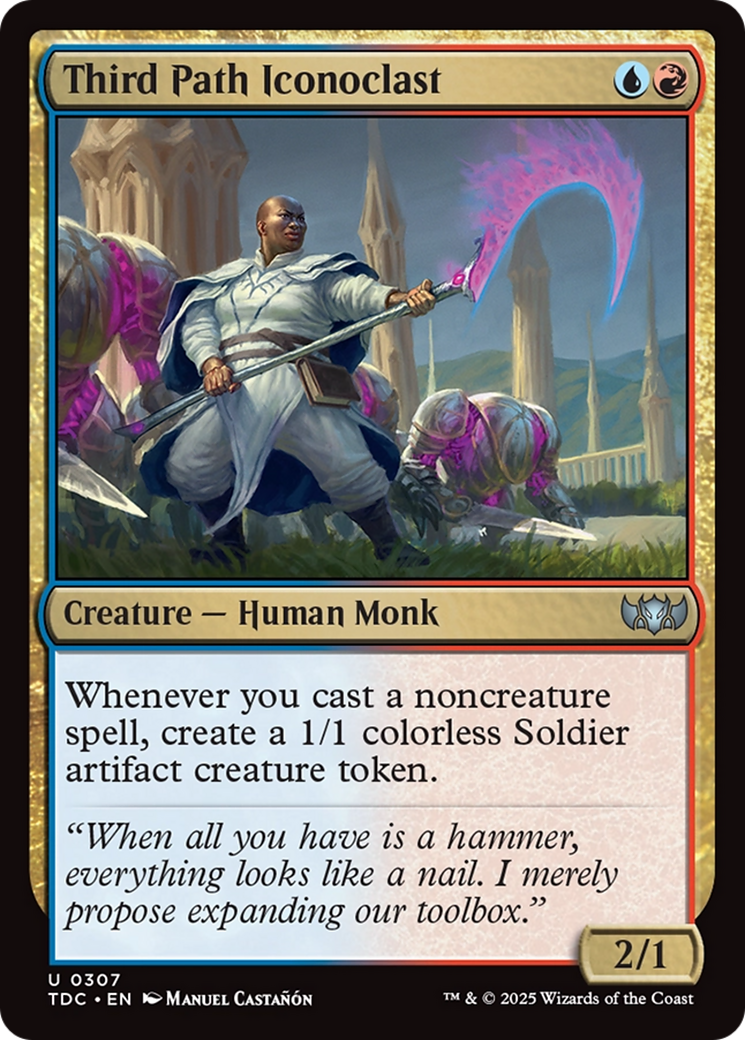 Third Path Iconoclast [Tarkir: Dragonstorm Commander] | Cracking-Singles