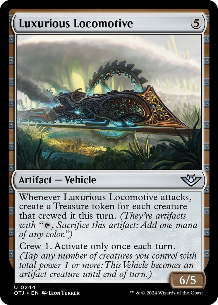 Luxurious Locomotive [Outlaws of Thunder Junction] | Cracking-Singles