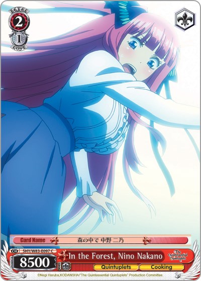 In the Forest, Nino Nakano (5HY/W83-E097 C) [The Quintessential Quintuplets] | Cracking-Singles