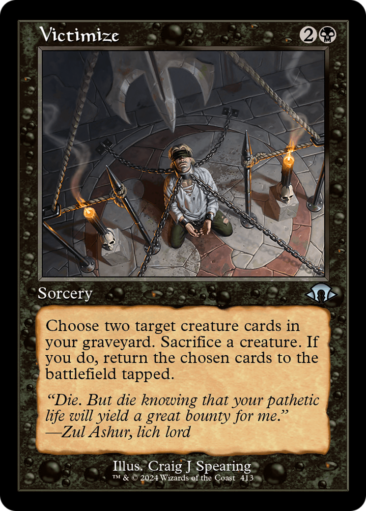 Victimize (Retro) [Modern Horizons 3] | Cracking-Singles