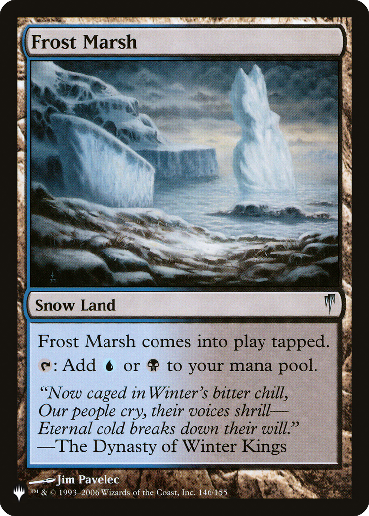 Frost Marsh [The List] | Cracking-Singles