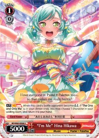 "I'm Me" Hina Hikawa (BD/W63-E058 U) [BanG Dream! Girls Band Party! Vol.2] | Cracking-Singles