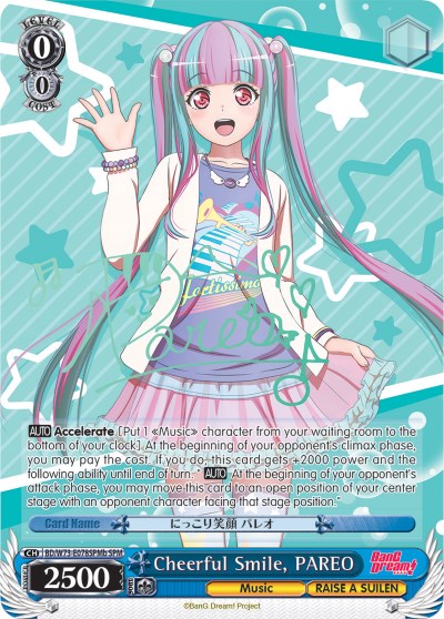 Cheerful Smile, PAREO (BD/W73-E078SPMb SPM) [BanG Dream! Vol.2] | Cracking-Singles